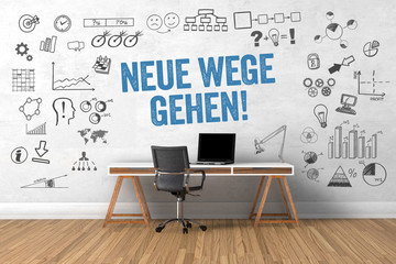 Neue Wege gehen!  / Office / Wall / Symbols