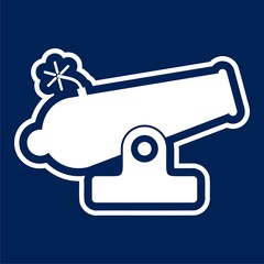 Cannon icon - Illustration