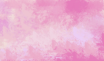 Abstract pink watercolor for background. Digital art painting.