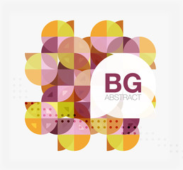 Circle banner background