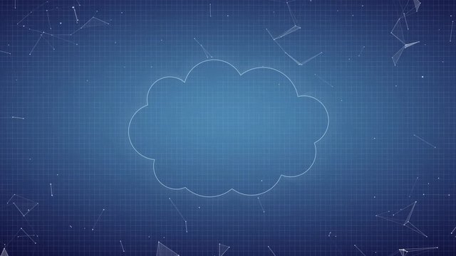 Cloud Computing Networks Animation