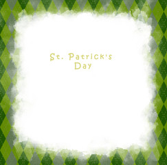 Fototapeta premium St. Patrick day hintergrund with text