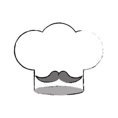 Chef hat symbol icon vector illustration graphic design