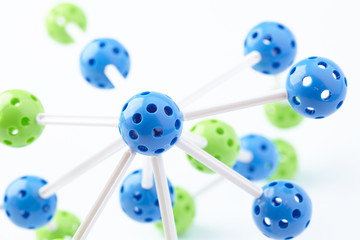 Obraz premium Molecular Structure