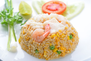fried rice with shrimp