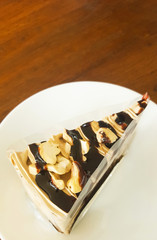 Homemade chocolate cake