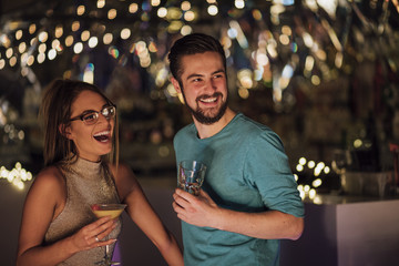 Couple In A Nightclub