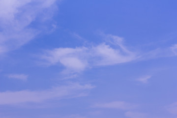 Obraz premium clouds in the blue sky, background