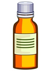 SMALL BOTTLE FOR MEDICINE