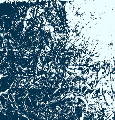 Abstract grungy blue texture vector background
