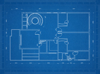 Apartment blueprint
