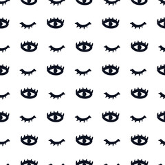 seamless eye pattern