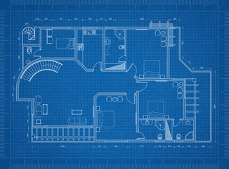 Apartment blueprint 