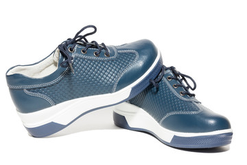 shoes on a white background