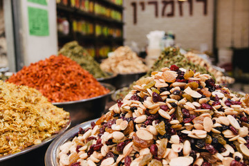 food on mahane yehuda market