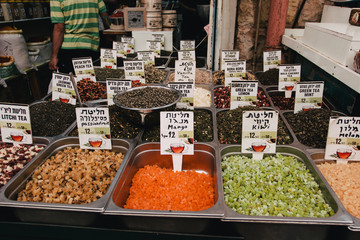 tea on mahane yehuda market