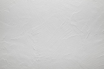 White background or texture - plastered wall - obrazy, fototapety, plakaty