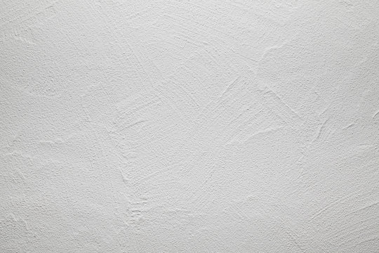 White background or texture - plastered wall