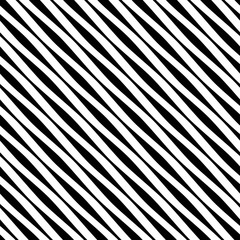 Vector seamless pattern. Modern stylish texture. Monochrome geometric pattern with stripes arranged diagonally.