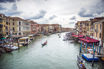 Fototapeta na wymiar Venice City Canal Landscape