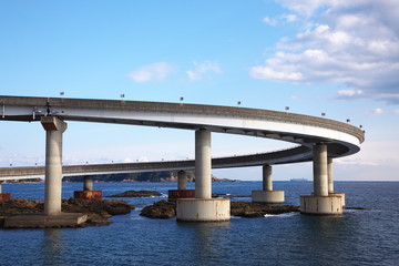 くしもと大橋のループ僑