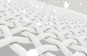 Obraz premium Fabric With Particles