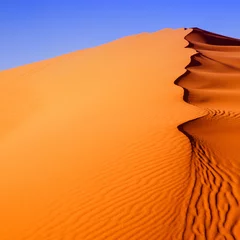 Foto op Plexiglas Woestijnlandschap Zandduinen Marokko woestijn