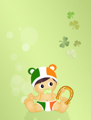 St.Patrick's Day postcard