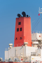 chemical tanker chimney © hansenn