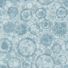 Abstract circles seamless pattern.  Decorative retro bright plain background.