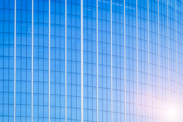 Facade of a modern building