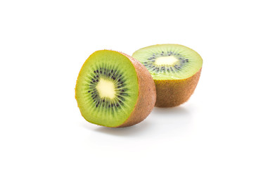 Obraz premium fresh kiwi on white
