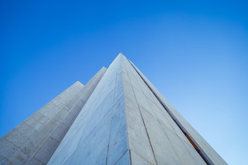 Facade of a modern building