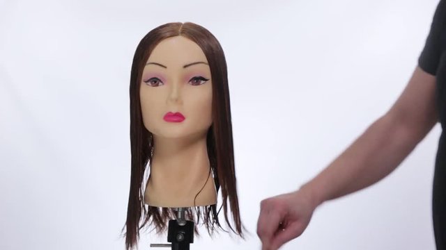 Hairstyle fashion mannequin head - Cura del capello