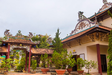 Linh Son Pagoda in Da Lat, Vietnam