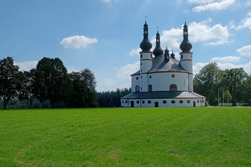 Die Dreifaltigkeitskirche Kappl bei Waldsassen in Bayern, Deutschland