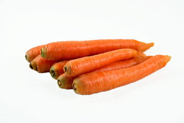 carrot isolated on white background