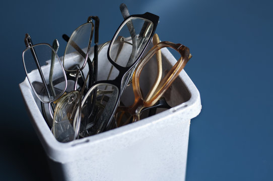 Old eyeglasses