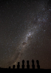 Easter Island Milky Way