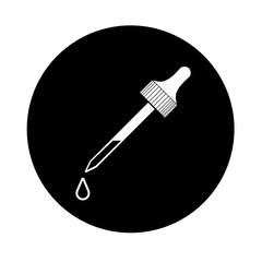 Eye Drop icon vector
