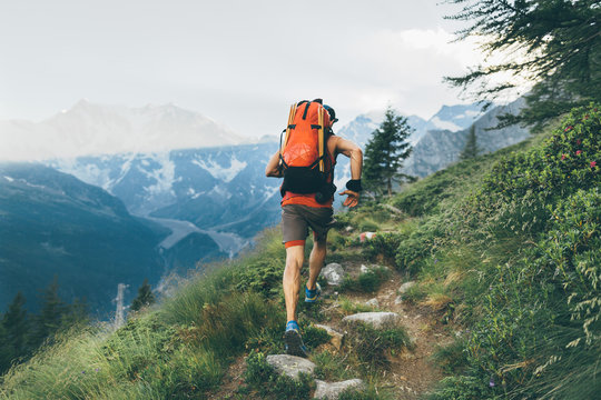 Mountain Trail Running in the European Alps