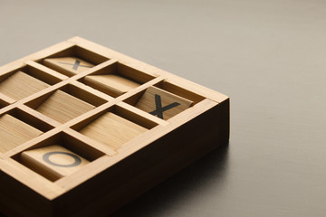 Wooden Tic tac toe 