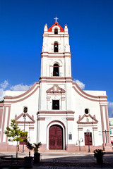 Camaguey, Cuba; Iglesia de Nuestra Senora de la Merced church at Plaza de los Trabajadores