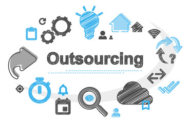Outsourcing | Scribble Concept