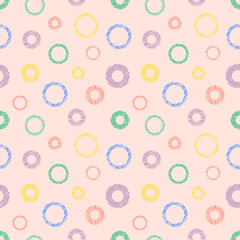 Vector seamless pattern, graphic illustration