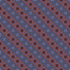 Vector seamless pattern, graphic illustration