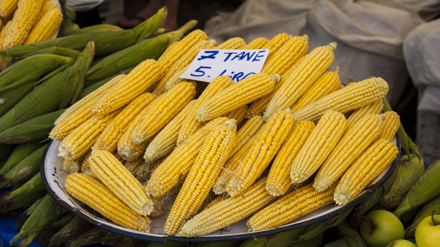 Mais auf dem Basar