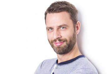 Portrait of a smiling man