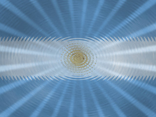 Argentina flag background with ripples and rays illustration