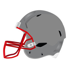 Fototapeta premium Modern Football Helmet